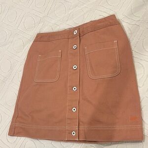 Scotch & Soda Pink Mini A-Line Skirt